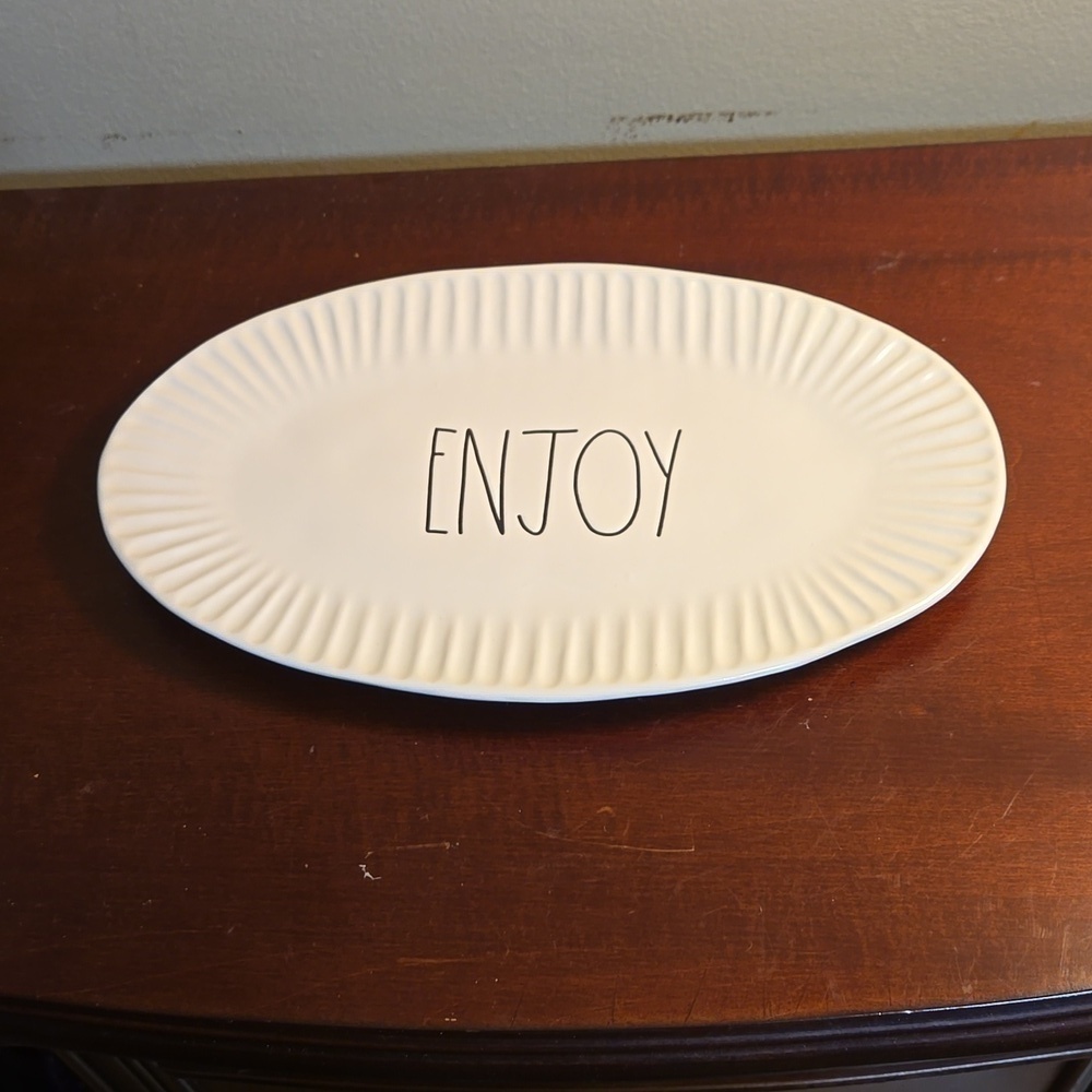 Rae Dunn Small ENJOY Tray